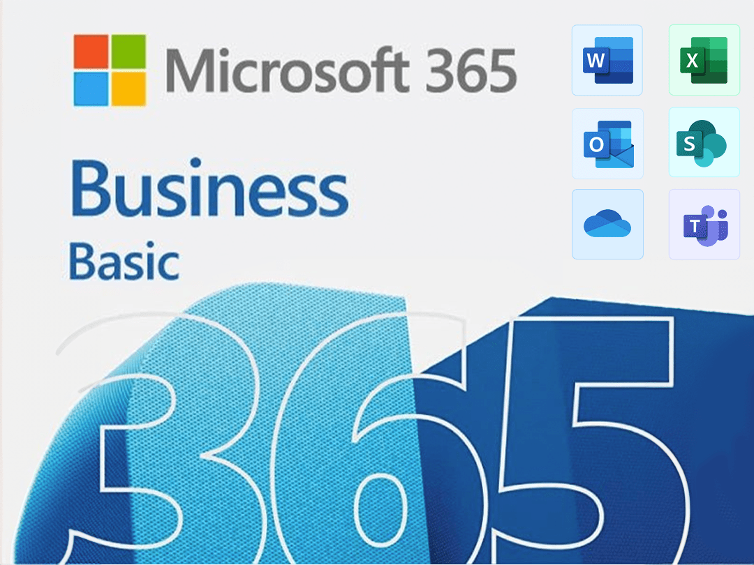 Подписка Microsoft 365 Business Basic, 1 год